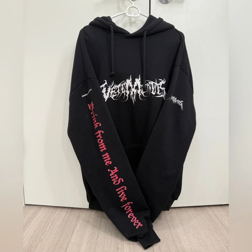 VETEMENTS TFD プルオーバーフーディ XS Vetements | Shirts | Vetements Tfd Hoodie | Poshmark